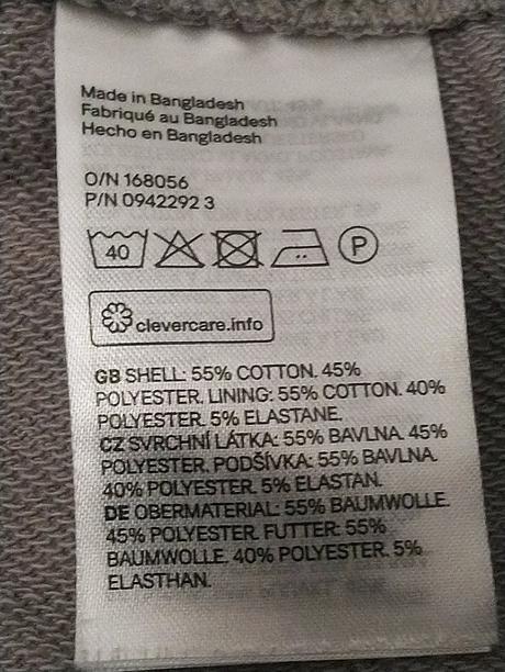 Dámske tehotenské svetlo sivé tepláky h&m mama, l, h&m,l