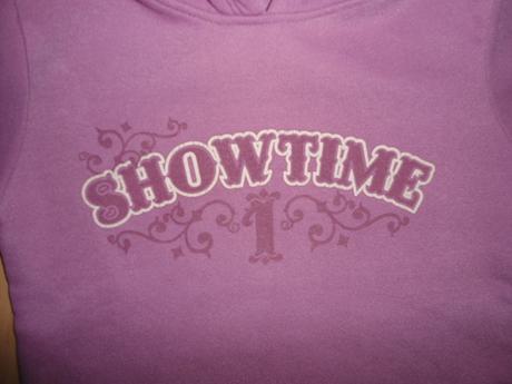 Fialova dievcenska mikinka, 134