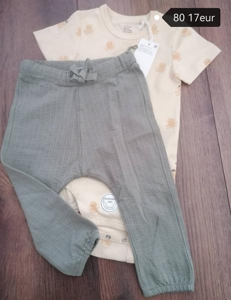 Lindex letne body a sety 80, 86, lindex,80 / 86