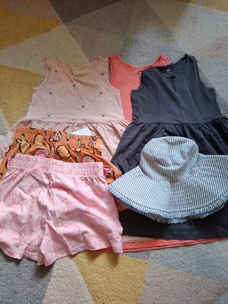 Oblečenie hm,klobúk reserved nové od 3e, h&m,116