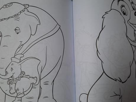 Omáľovanka vymaľovanka disney postavičky nálepky, 