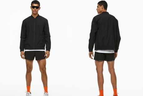 Bežecká bunda hm move čierna, h&m,l