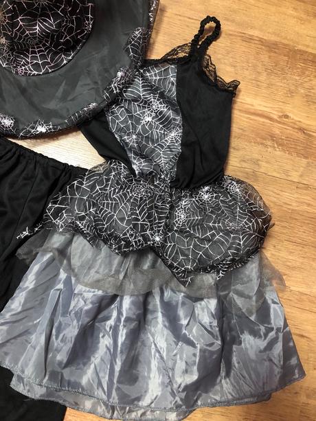 Bosorka karnevalový kostým pre diwvčatá,