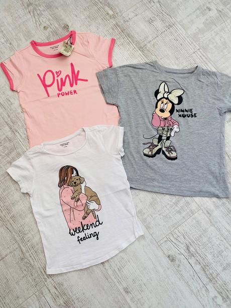 3 trička 134 reserved, reserved,134