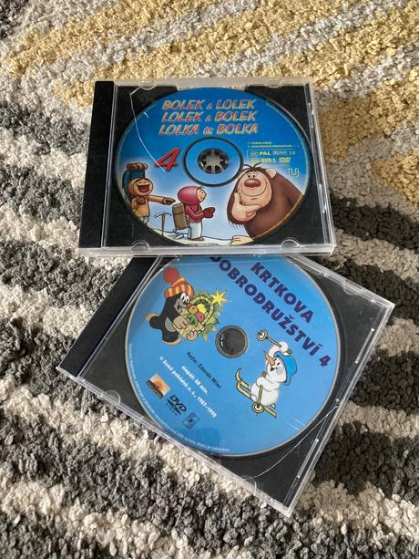 Dvd bolek a lolek a krtkova dobrodružství,