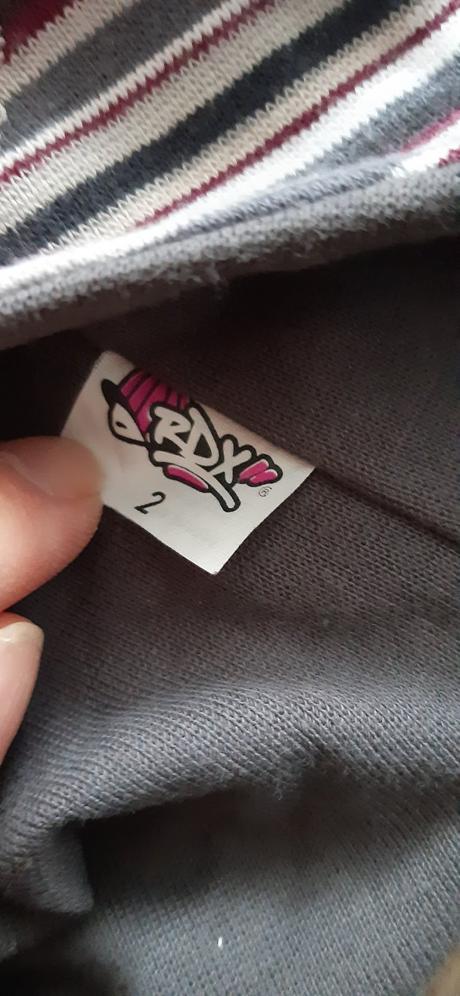 Pruhovaná jarná/jesenná čiapka so zaväzovaním rdx, 74