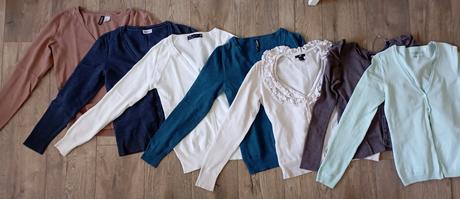 4ks balík svetríkov, h&m,s