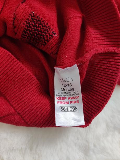Vianočný svetrík, m&co,80