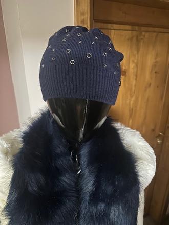 Pletená čiapka tenšia zn. liu jo originál, liu jo