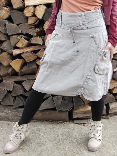 Športová ľanová sukienka, m