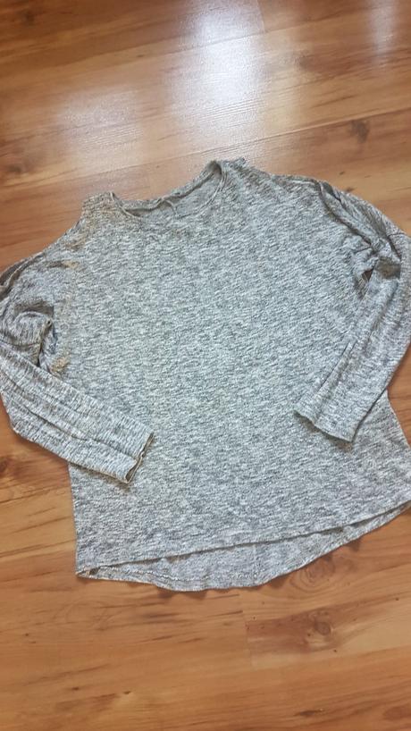 Zaujímavý tenký sveter m-l, amisu,m