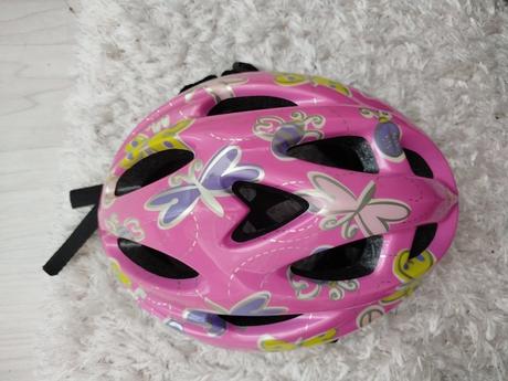 Prilba s motýľmi 51 - 55 cm,