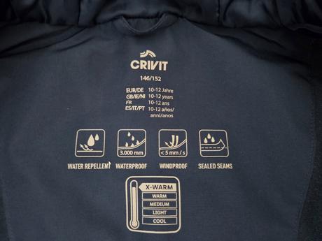 Zimná bunda, crivit,146