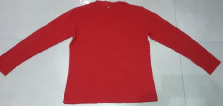 Červený pánsky pulóver tommy hilfiger - l, tommy hilfiger,l