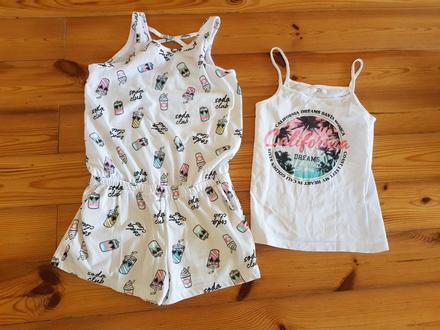 Overal a tričko veļkosť 134, 140–152