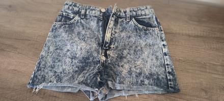 Riflové kraťasy, h&m,152