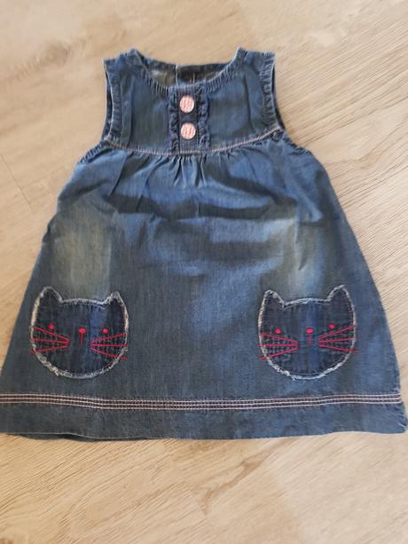 Riflové šaty, f&f,62