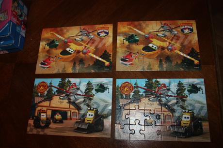 Puzzle lietadla 2x24, 