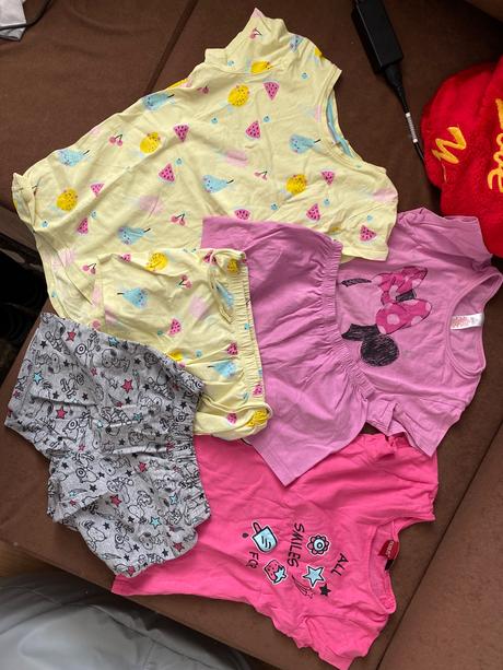 Krátke pyžamká, peanuts,128