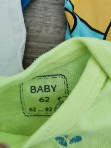 Krátkorukávové body 5 kusov disney, disney,62