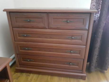 Šatníková skriňa + komody, 