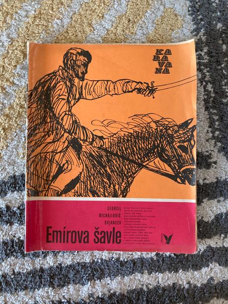 Emírova šavle karavana-prvé vyd.1973,