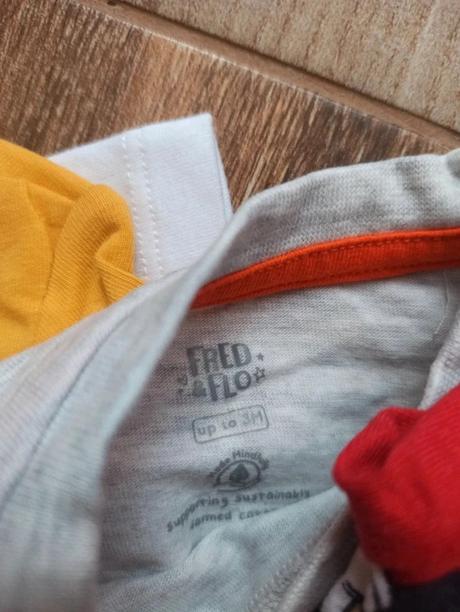 Detské bodýčka a tričká s dlhým rukávom, 62