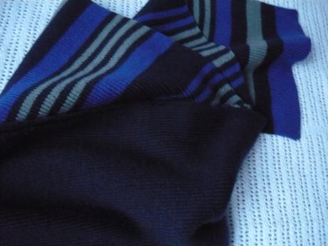 Pletený šál 156 x 24 cm, tcm