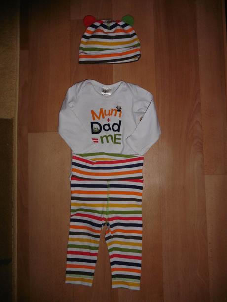 Súprava s nápisom, h&m,68