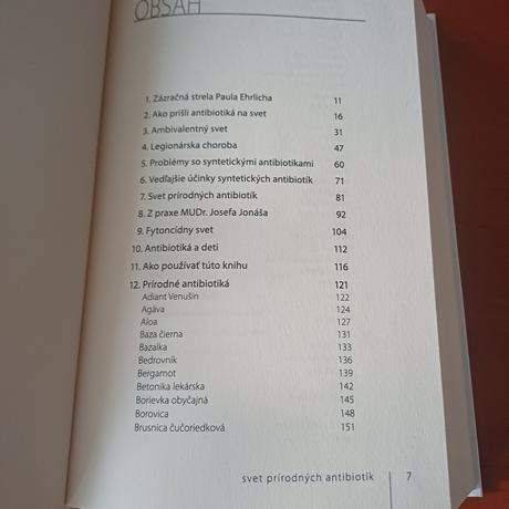 Knihy o prírodných antibiotikách, 
