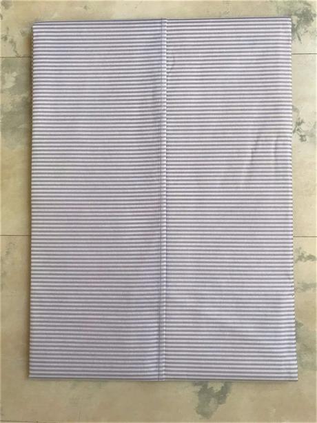 Pogumovaný prúžkovaný veľký obrus do záhrady,