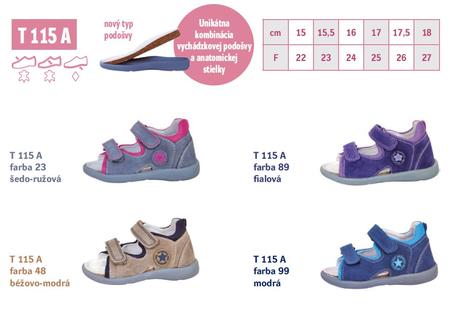 Protetika t115 veľ. 20-27, protetika,20 - 27