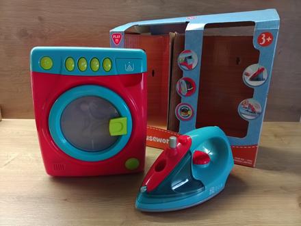 Detská práčka a žehlička sada, 