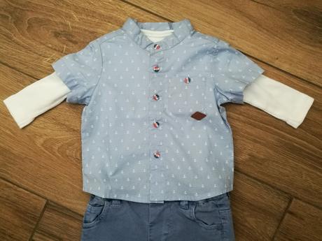 Frajersky kompletik vel. 62, 0-3 mes., coccodrillo,62