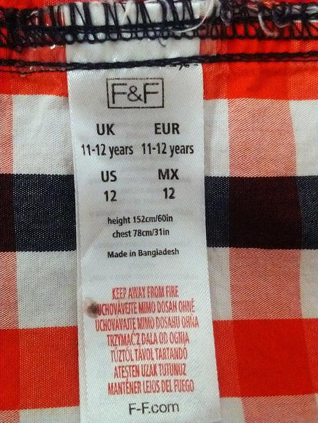 Chlapčenská farebná košela, f&f, 146/152, f&f,152