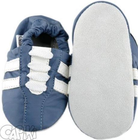 Capiki - capačky pásiky modré, capiki,18 / 19