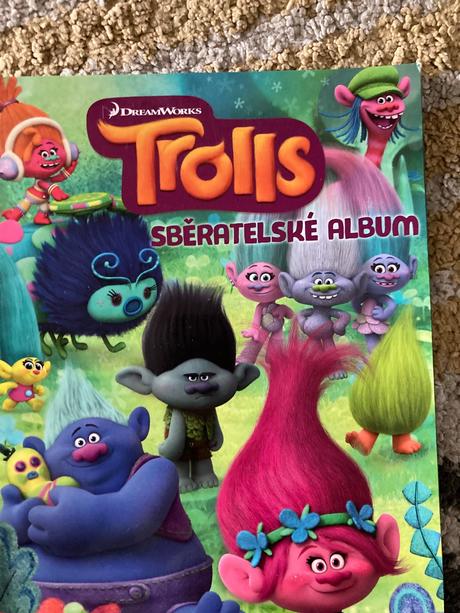 Dreamworks trolls sběratelské album, 