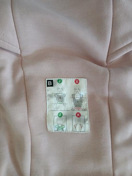 Nosič ergobaby embrace blush pink, ergo baby