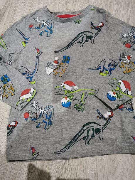 Vianočné tričko 6-7rokov, f&f,122
