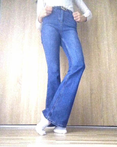 Zvonové džínsy trendyol, 36