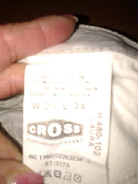 Biele rifle cross veľ. 29/32, m