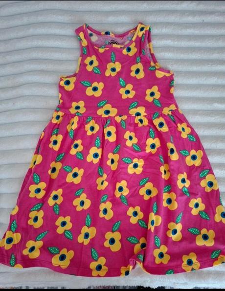 Letné šaty 122, 6-7 rokov, h&m,122