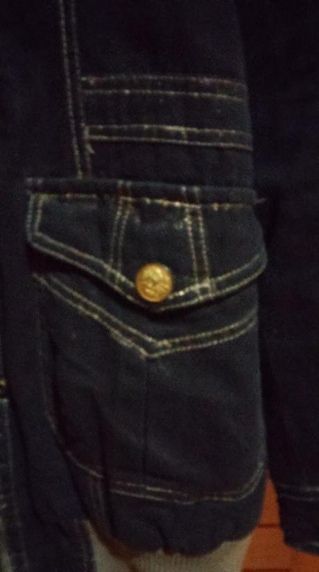 Zimná čiernozlatá bunda, m