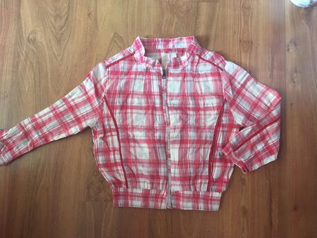 Tenká croptopová bundička, s