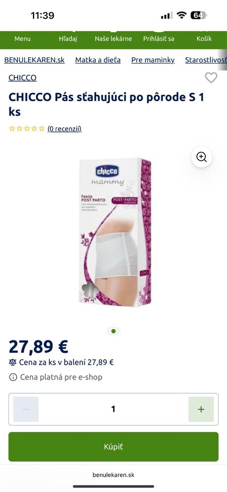 Sťahujúci pás po pôrode, 