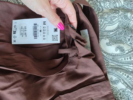 Hnede nohavice, zara,40