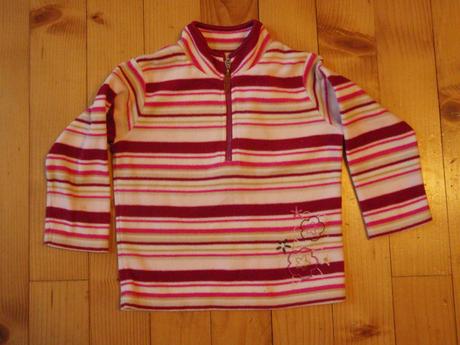 Pásikavá mikina pre 1,5 - 2r, evie angel,86