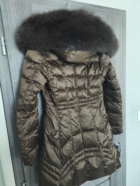 Luxusna bunda s bohatou kozusinou z lisky flo&clo, s