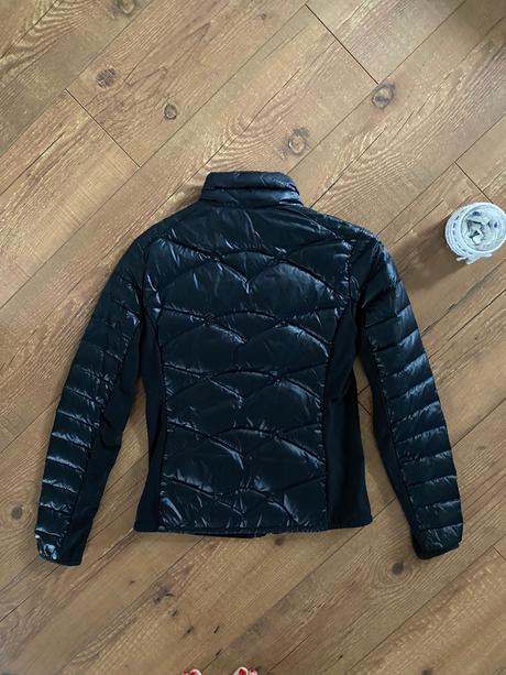 Armani prechodna cierna bundickam 34-36, armani,36