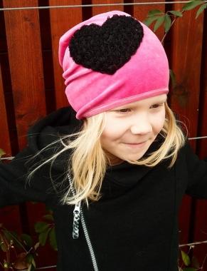 Pinkie čiapka pink velvet, pinkie,86 - 134